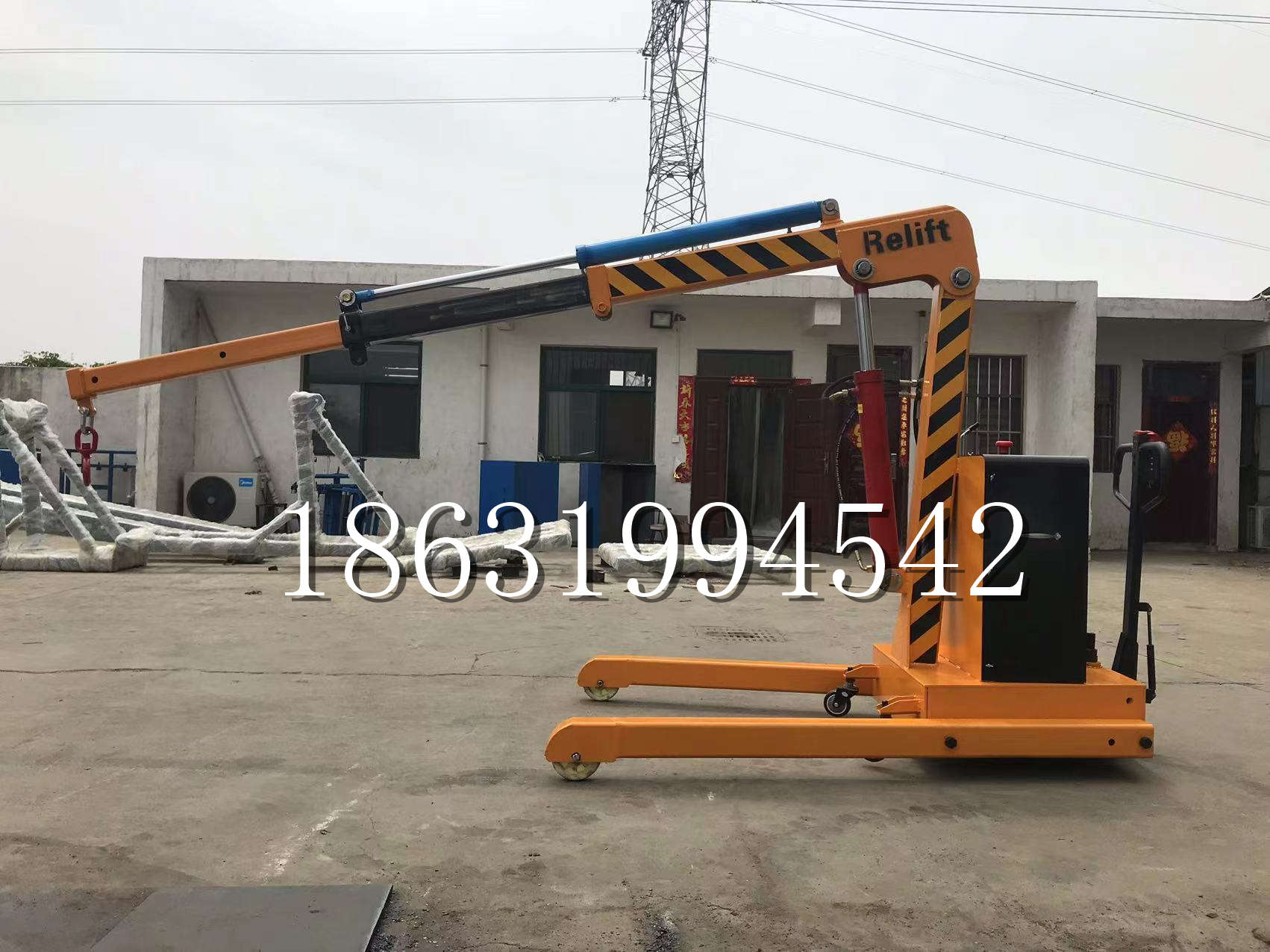 蒲县久征定做3吨三轮随车吊 农用园林绿化移树吊 平板工程用小吊机